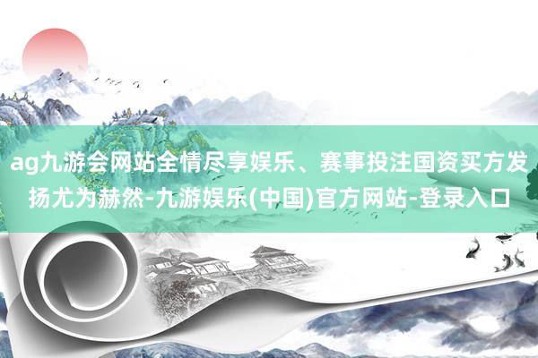 ag九游会网站全情尽享娱乐、赛事投注国资买方发扬尤为赫然-九游娱乐(中国)官方网站-登录入口